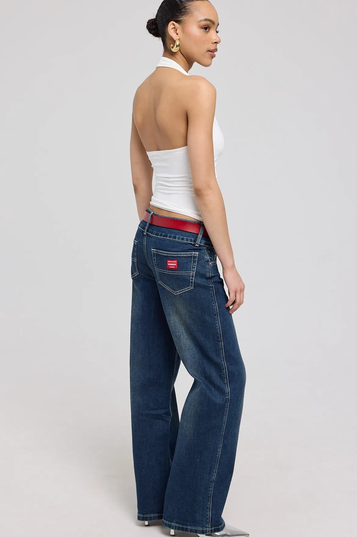 Worship Low Rider Jean Dirty Midnight