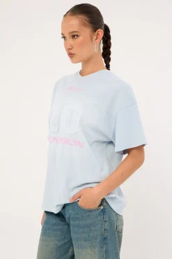Xira Relaxed T-Shirt Blue