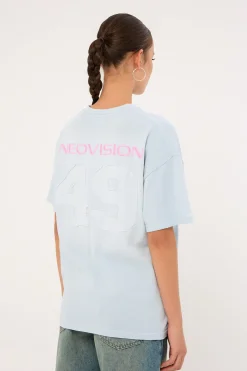 Xira Relaxed T-Shirt Blue
