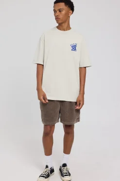 XL Crown Boxy SS Tee White