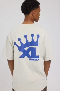 XL Crown Boxy SS Tee White