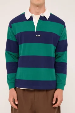XL Stripe Rugby Green