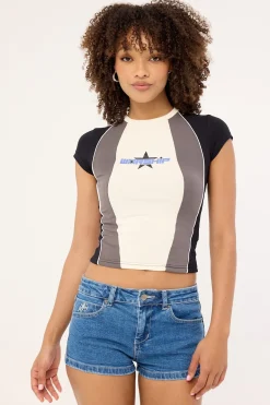 Y2K Crush Micro Short Sky High Blue