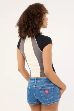 Y2K Crush Micro Short Sky High Blue