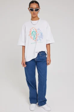 Y2K Low Baggy Jean Famous Blue