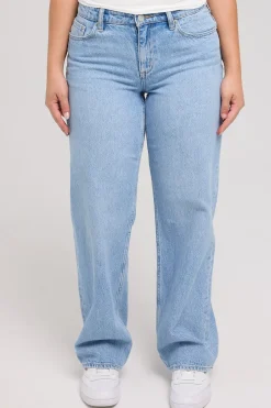 Y2K Low Baggy Jean Lakeside Blue