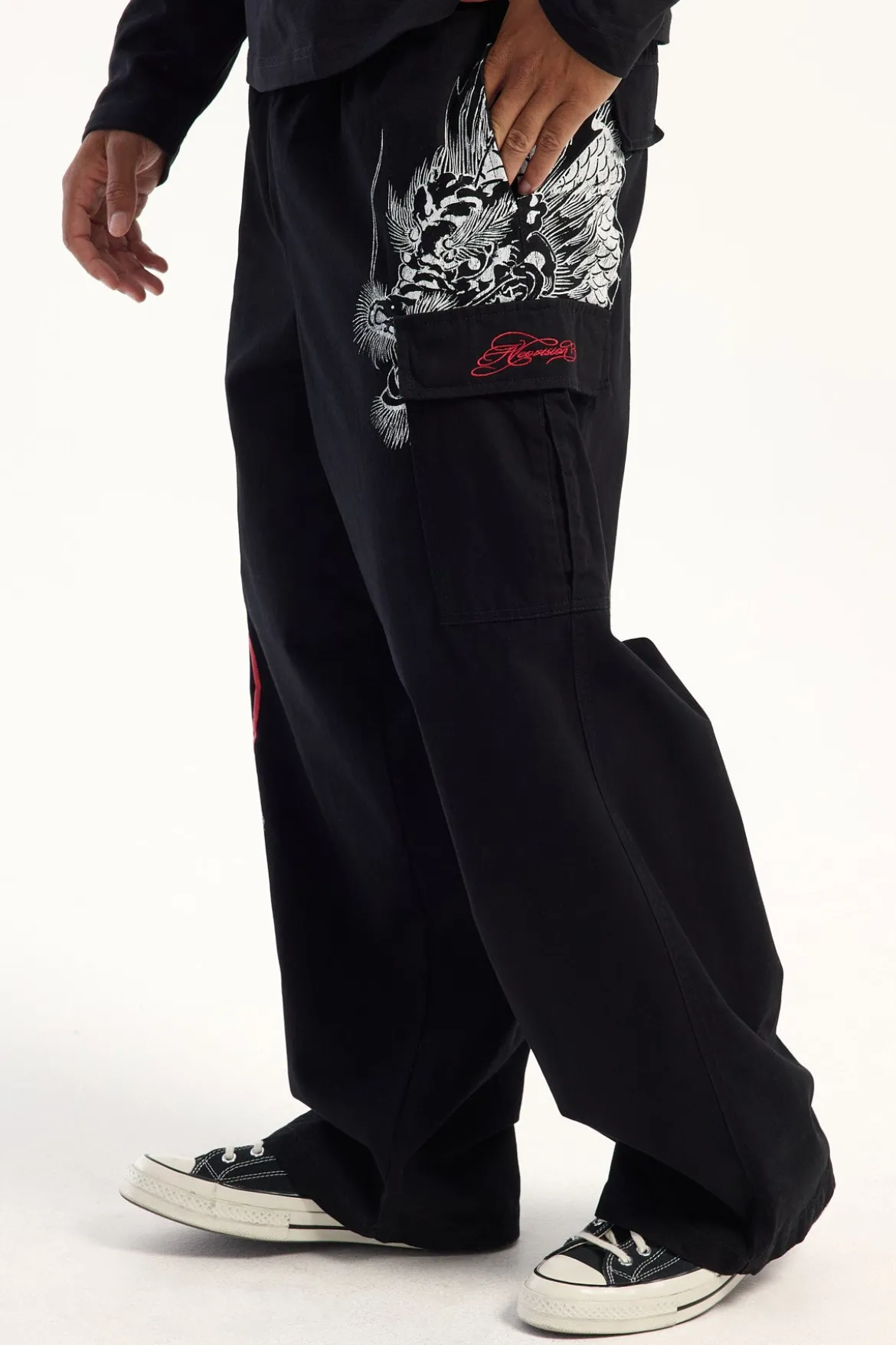 Yokai Cargo Pant Black