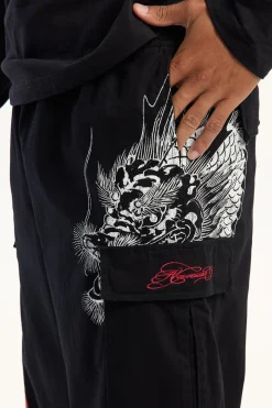 Yokai Cargo Pant Black