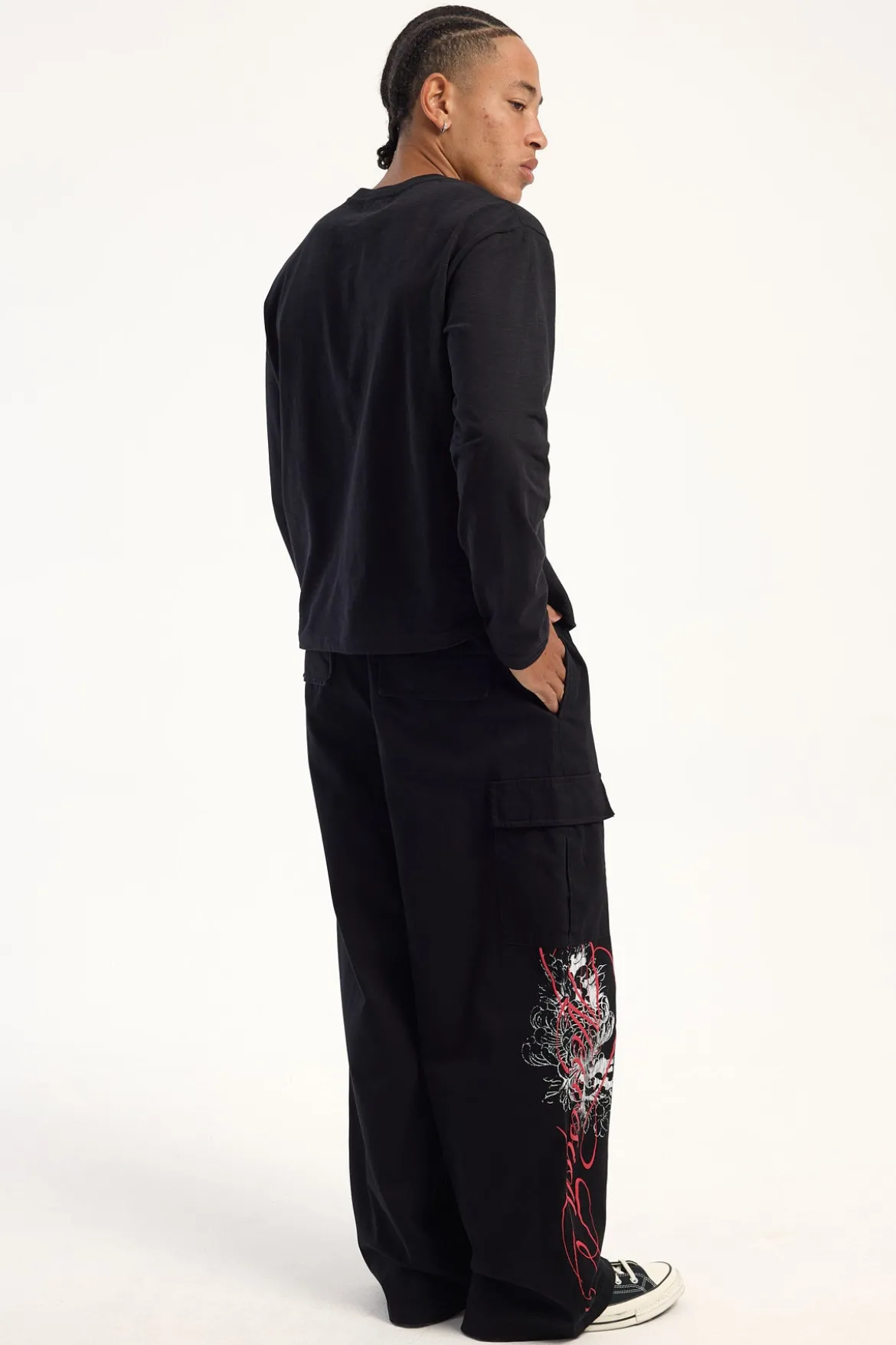 Yokai Cargo Pant Black