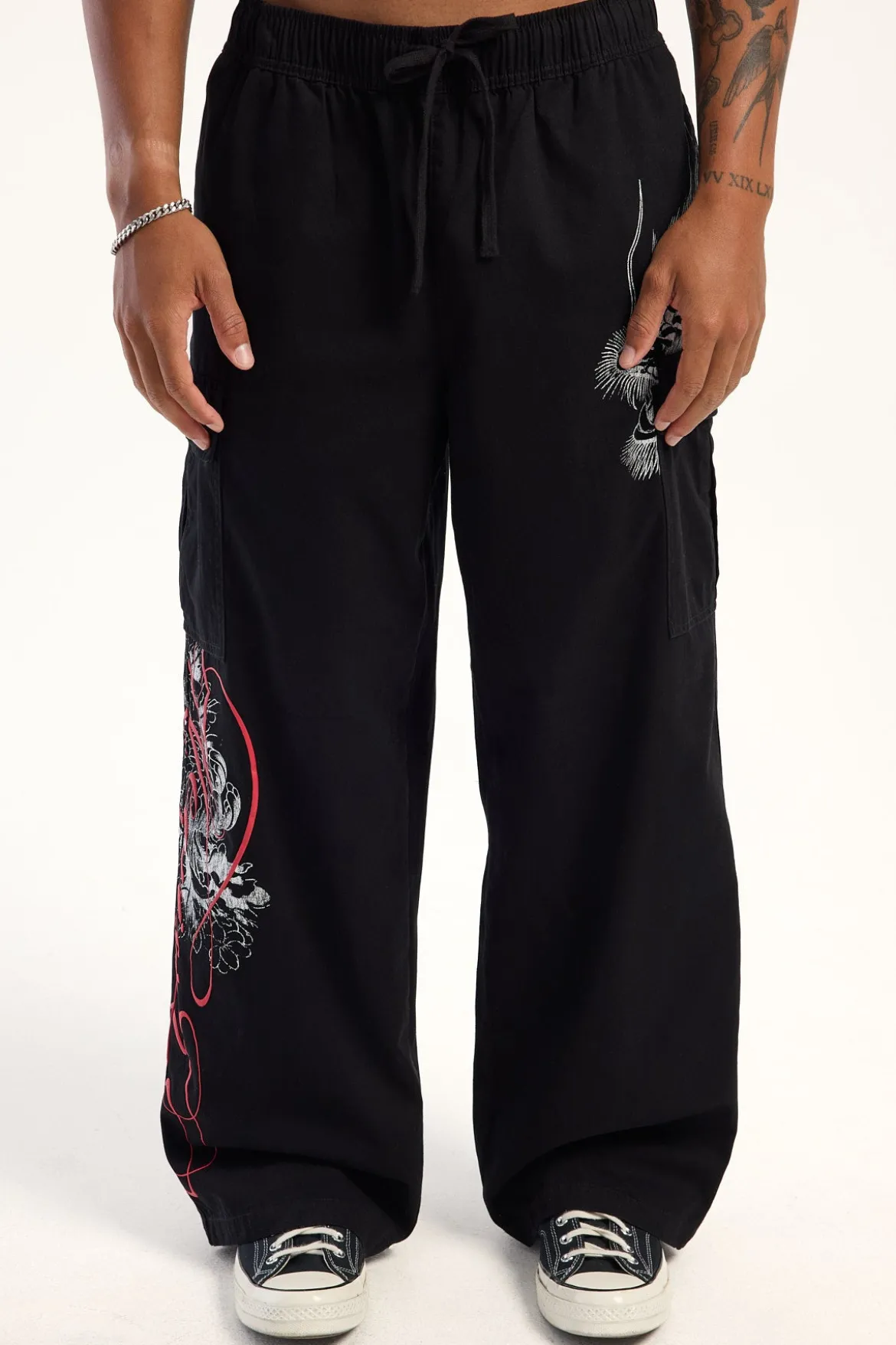 Yokai Cargo Pant Black