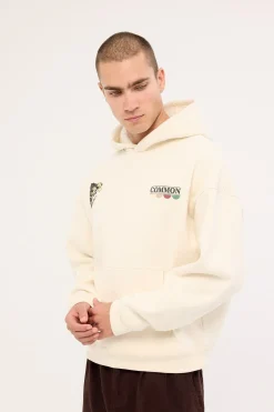 Yuri Cropped Hoodie Off White