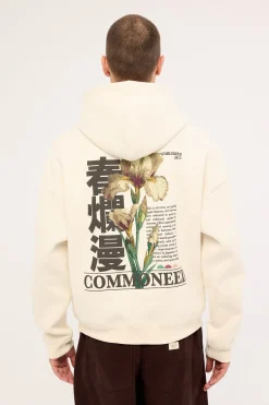 Yuri Cropped Hoodie Off White