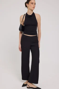 Zaya Low Rise Pant Black
