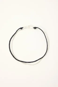 Zenith Wallet Chain Silver/Black