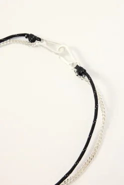 Zenith Wallet Chain Silver/Black