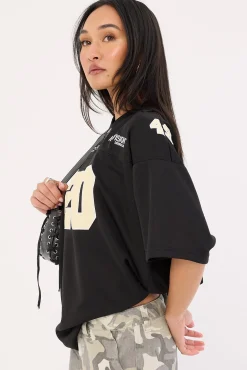 Zenon V Neck Jersey Black