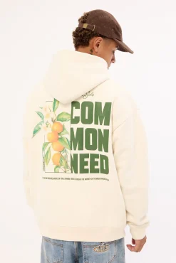 Zest Boxy Hoodie Off White