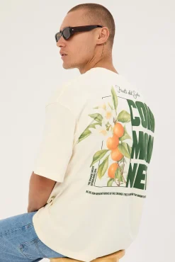 Zest Heavyweight Easy Tee Off White