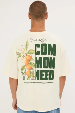 Zest Heavyweight Easy Tee Off White