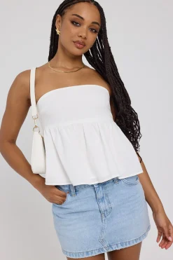 Ziggy Mid Skirt Stream Light Worn